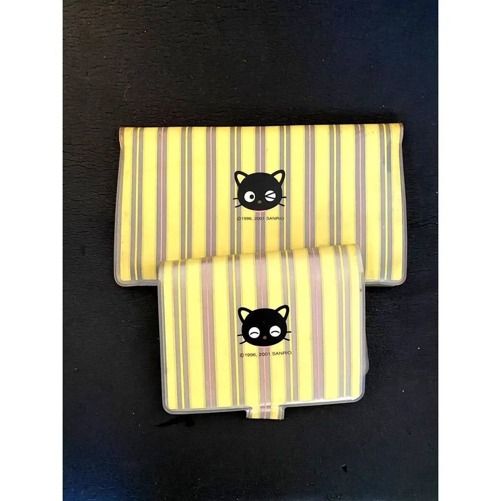 Vintage Sanrio Chococat Spiral Stationary Set 2001 Y2k Brown Stripes Book Card‎